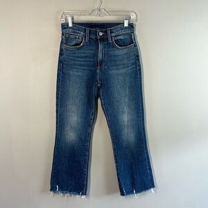 Joe’s Jeans The Callie High Rise Cropped Boot Jeans Size 27
